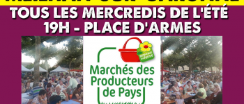 Marché des Producteurs de Pays et grand feu d\artifices Meilhan-sur-Garonne