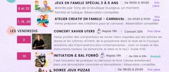 Atelier créatif en famille - Carnaval Villeneuve-sur-Lot