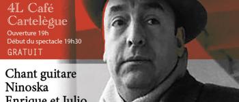 Récital du Chili autours de Pablo Neruda Cartelègue